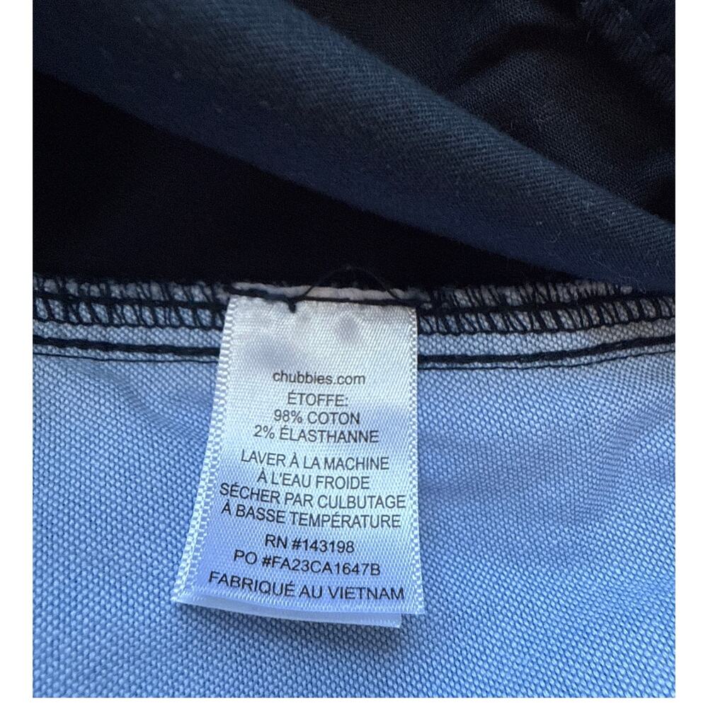 Chubbies Chino Shorts in Navy Blue Size XXL - Picture 7 of 8